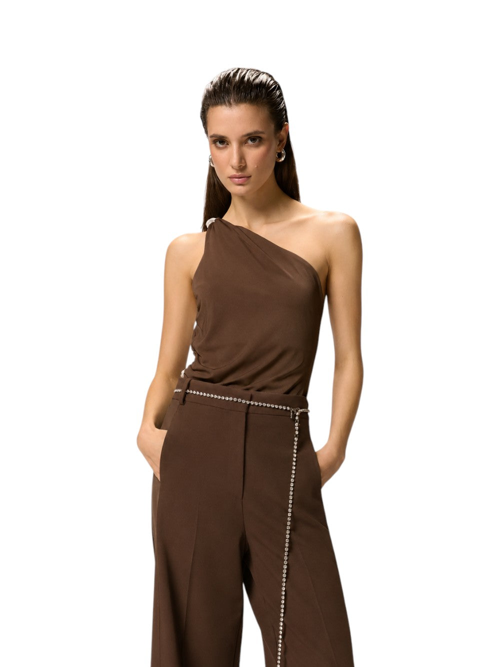 Pinko T-SHIRT Donna KRISTEL TOP JERSEY CREPE PESAN 106544A37VM28