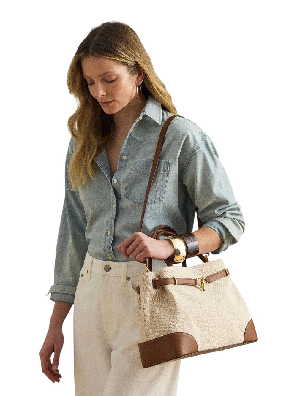 Lauren Ralph Lauren Borsa Donna BLKE LG SCHL 431P04296005
