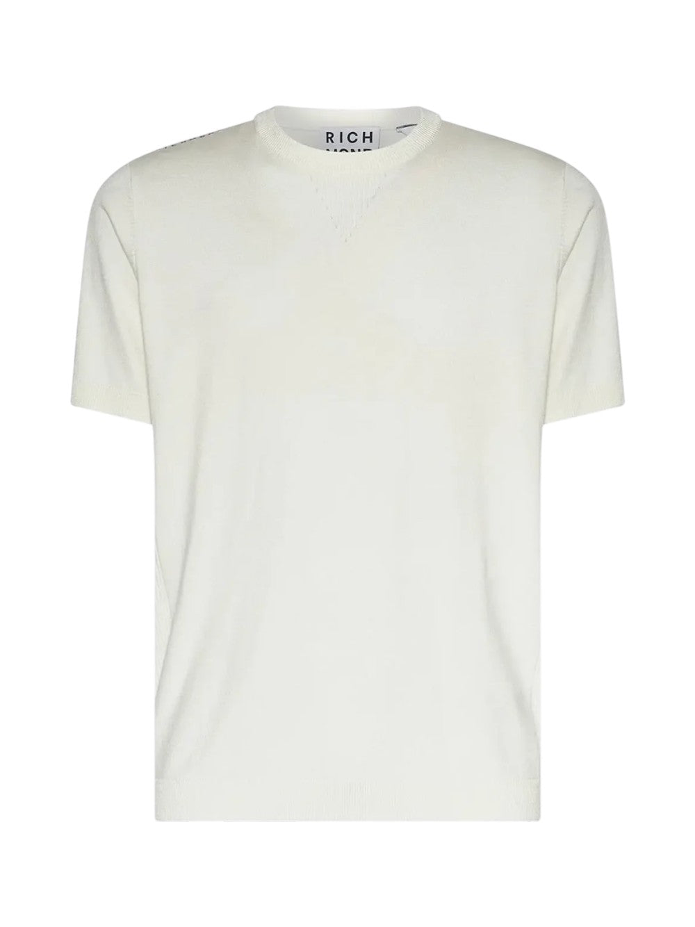 John Richmond Maglia Uomo MALDI CREW NECK UMP26023MA OFF-WHITE