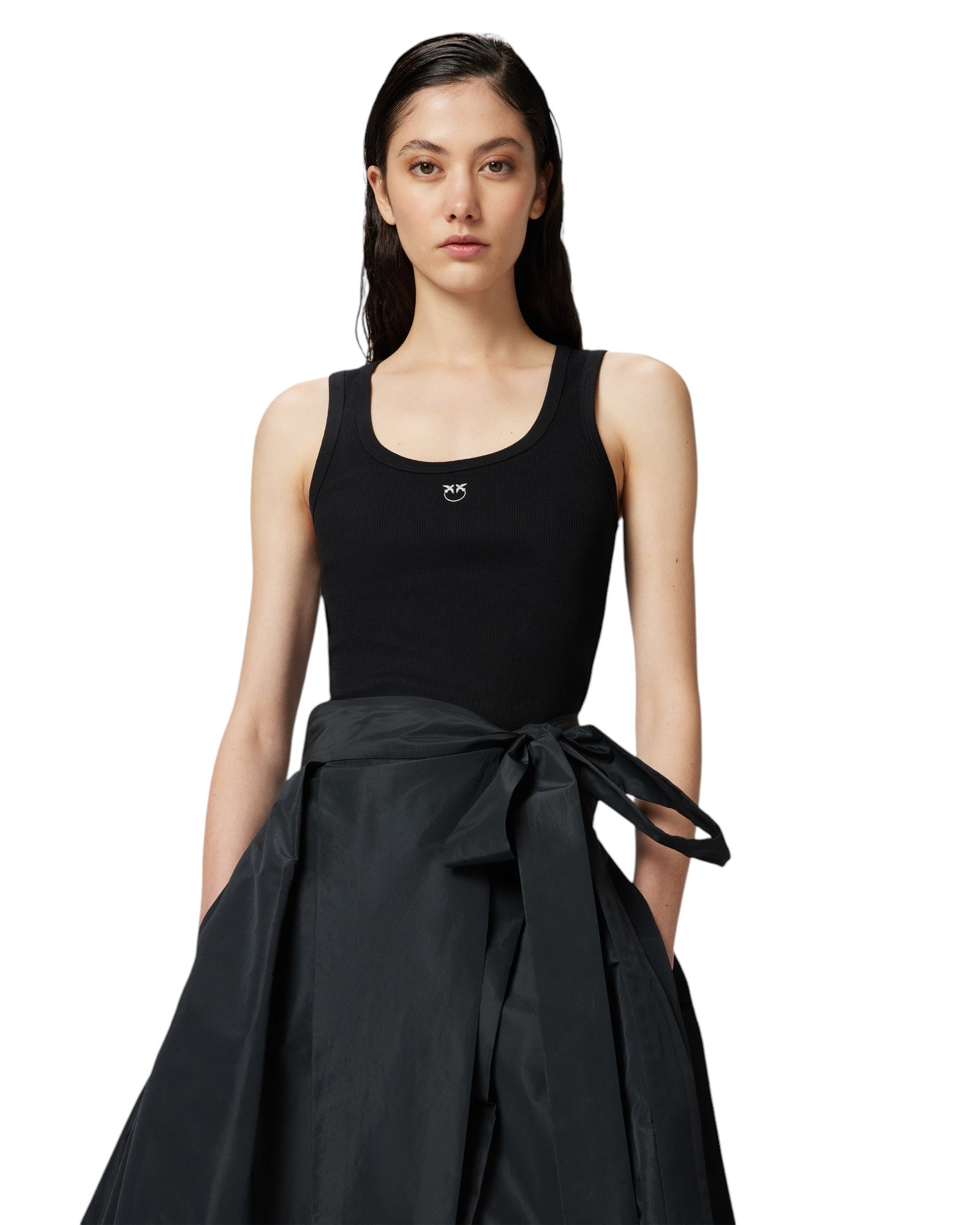 Pinko Top Donna CALCOLATORE CANOTTIERA