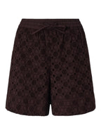 Pinko Pantalone Donna LIZ SHORTS POPELINE RICAMO SAN 106223A35PM28