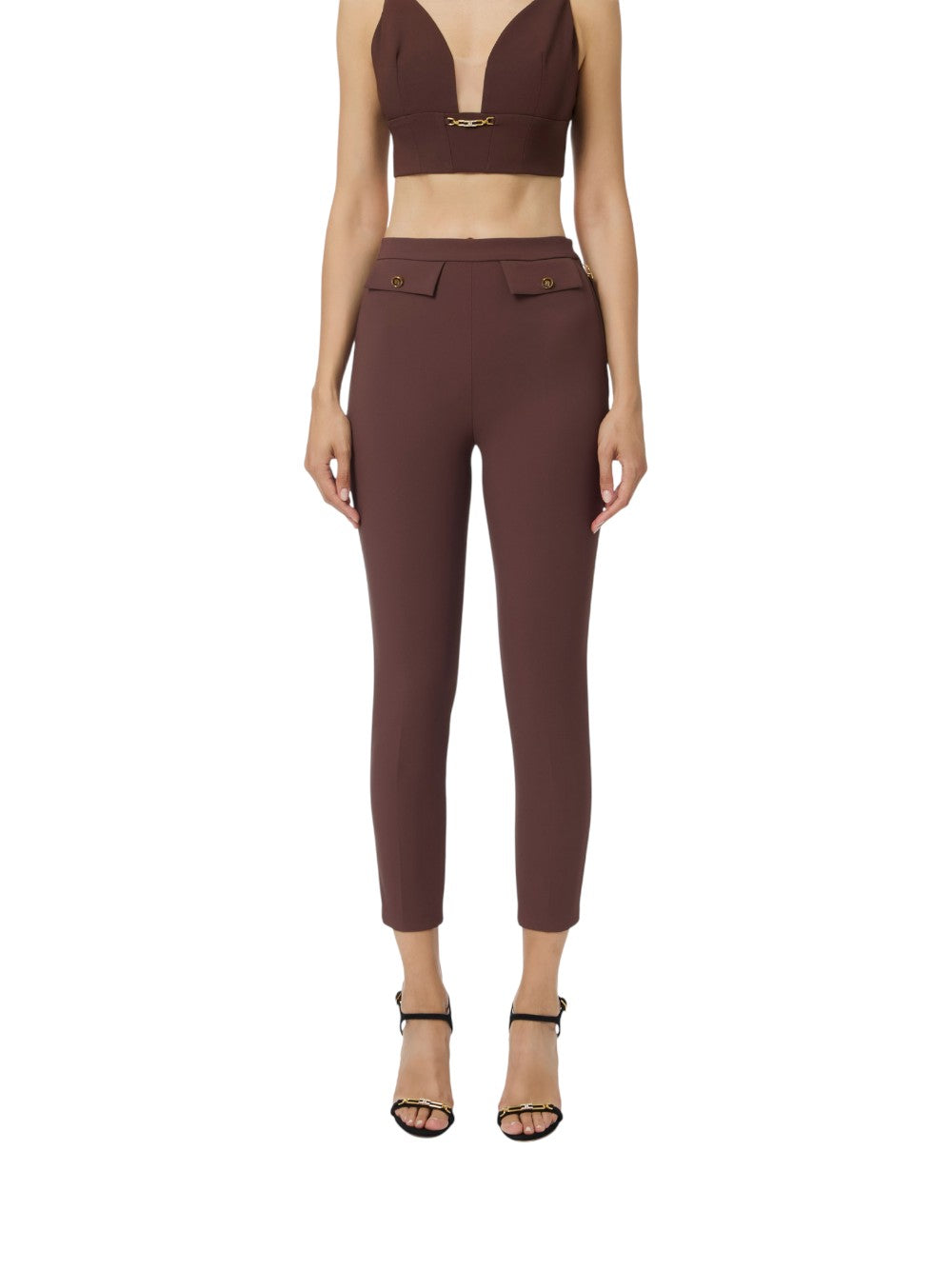 Elisabetta Franchi Pantalone Donna  PA12056E2EA3