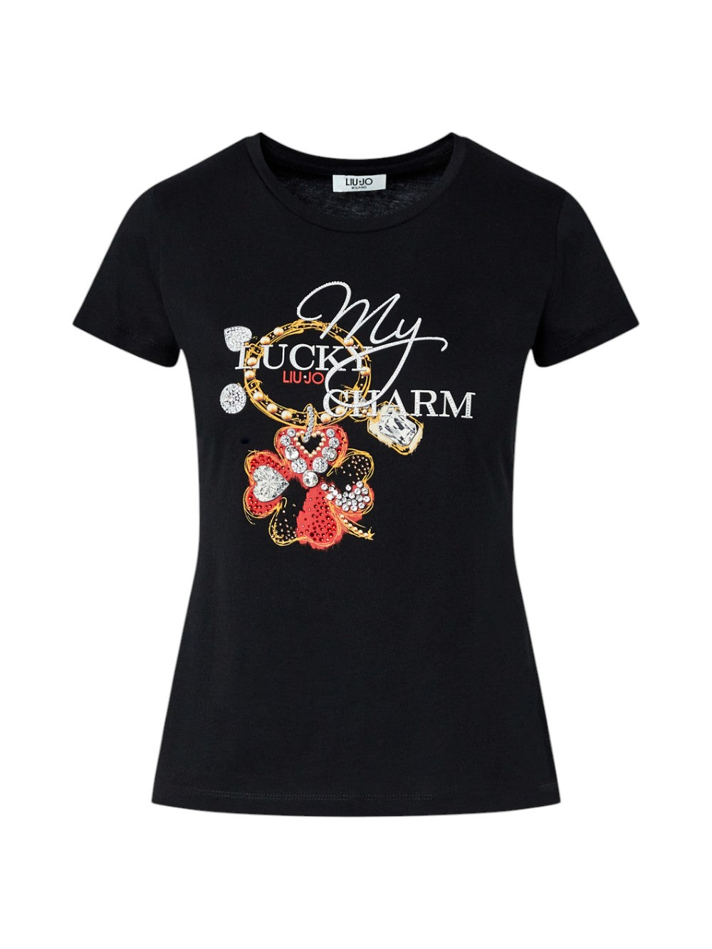 Liu Jo T-SHIRT Donna ECS T-SHIRT SKIndiaNY FIT M/C WF6407JS923 L9545