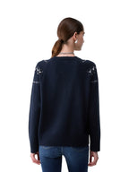 Liu Jo Maglia Donna ECS MAGLIA CHIUSA M/L RICAMO WF6371MS009 L9528