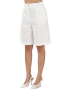 Pinko Pantalone Donna BRYANA BERMUDA LINO STRETCH 106594A34IZ05