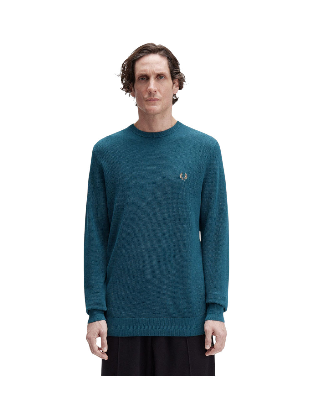 Fred Perry Maglia Uomo FP PIQUE STITCH JUMPER K1309 Z23