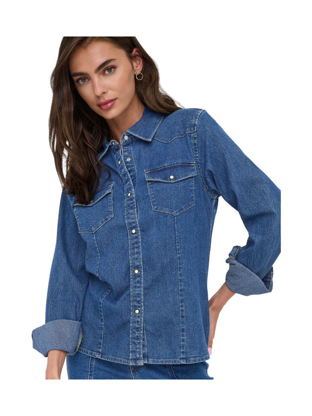ONLY Camicia Donna ONLSASIA L/S STRETCH FIT 15352339