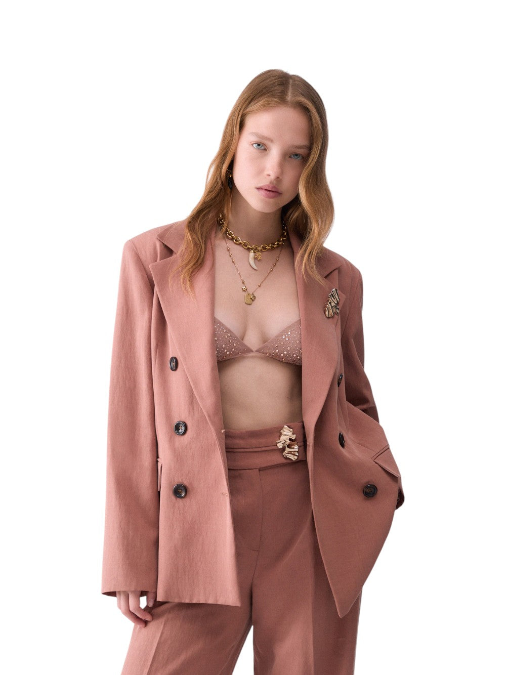 Liu Jo Giacca Donna GIACCA CON CIndiaTURA CF6127T799A X0756