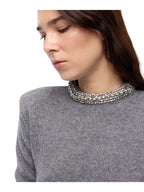 Pinko Maglia Donna BERLINO PULL BLEND WOOL EMBRO 107274A3GI II2