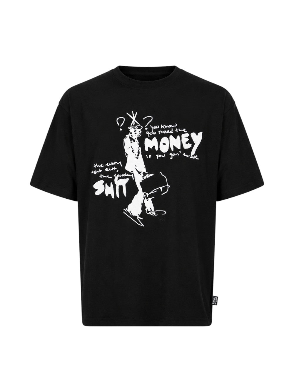 John Richmond T-SHIRT Uomo NANDUR UMA26235TS BLACK