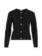 VILA Cardigan Donna VISWAY O-NECK L/S BUTTON KNIT CARDIGAN 14109015