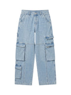 John Richmond Jeans Uomo TRANIT CARGO UXP26024JE DENIM BLUE MEDIUM