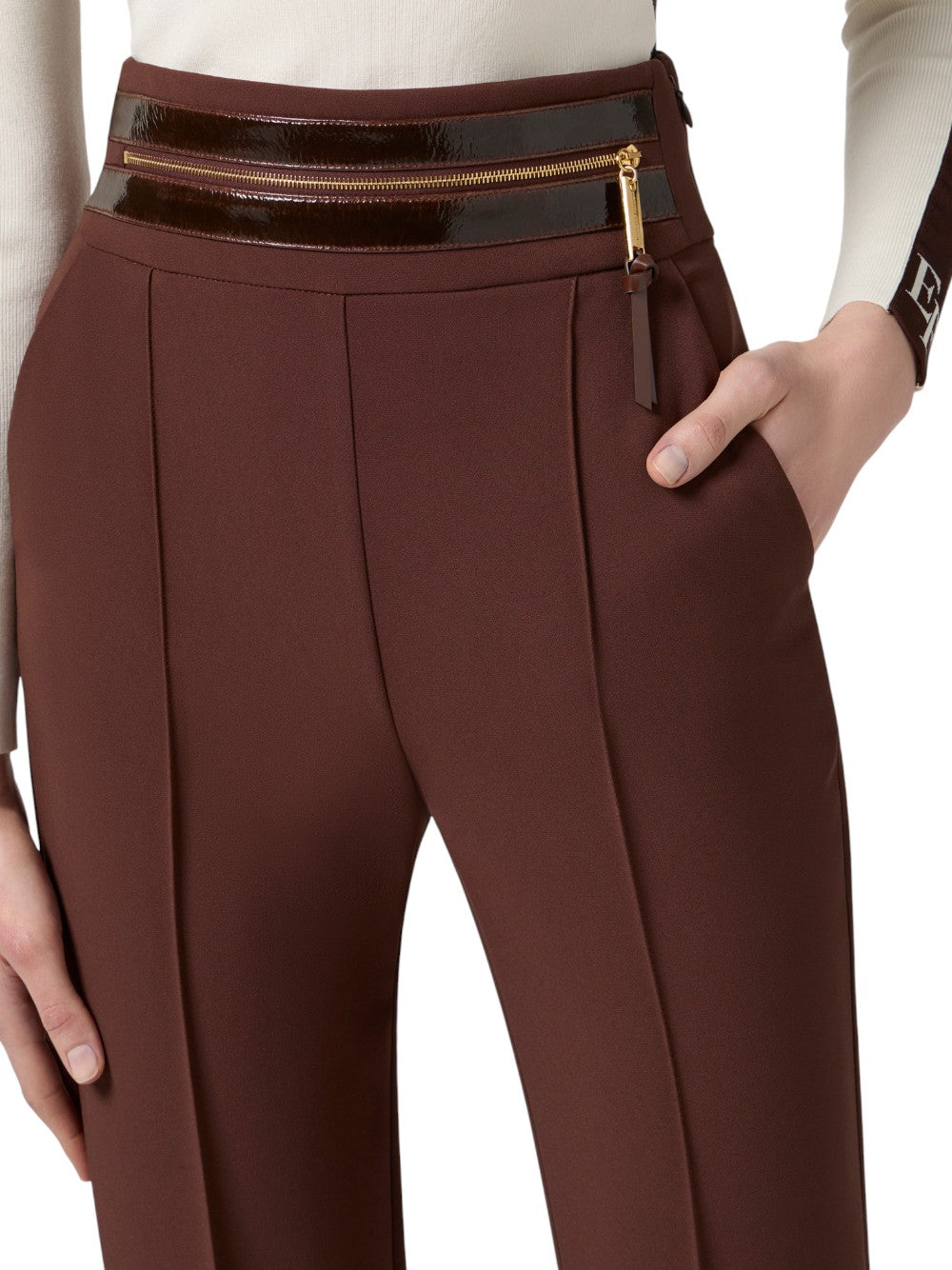 Elisabetta Franchi Pantalone Donna  PA11356E2EA3