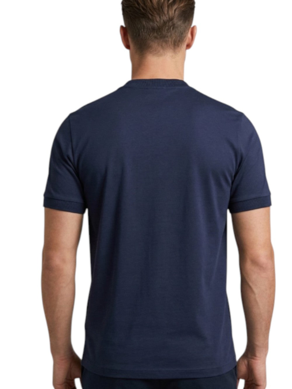 John Richmond T-SHIRT Uomo RESPIR UMP26076TS BLUE NAVY