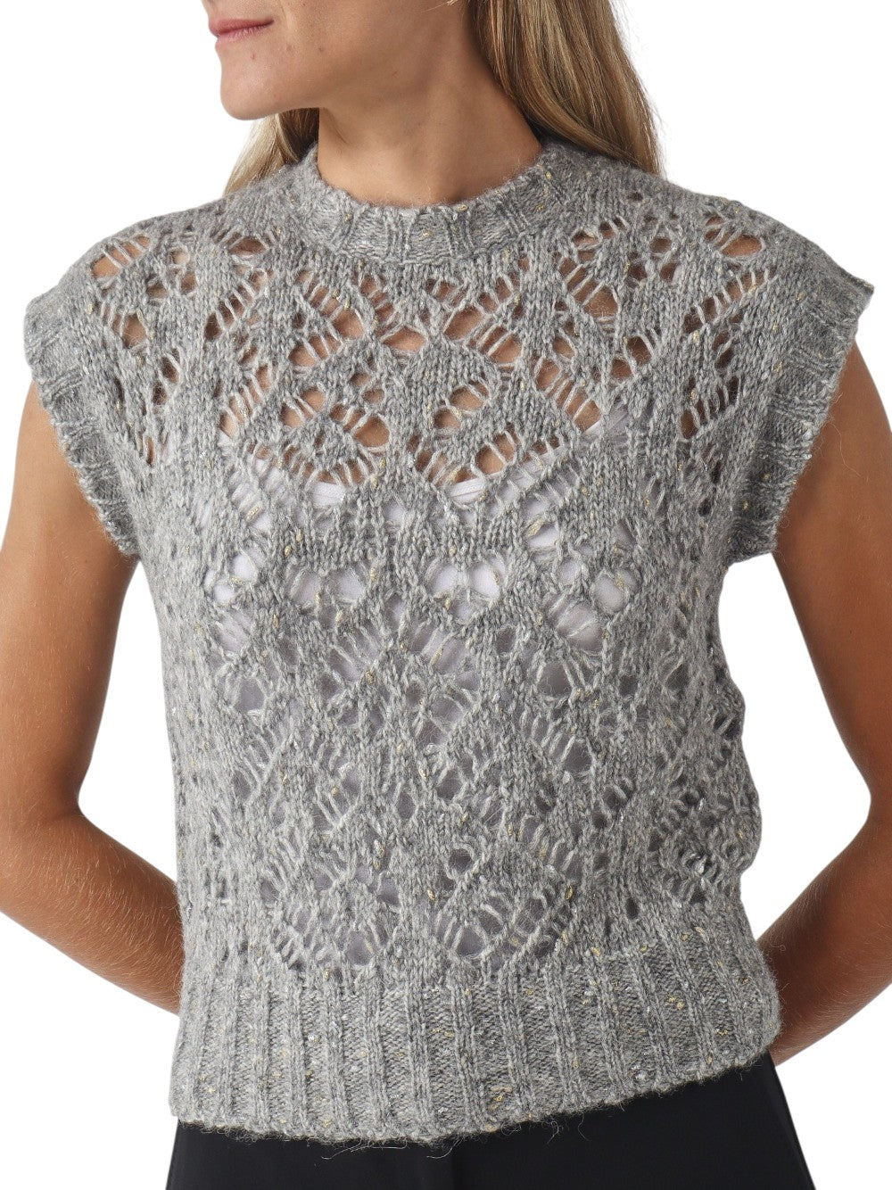 Max Mara Studio Gilet Donna MSTALBERO 2626356022600 006