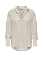 ONLY Camicia Donna ONLZAZIMA L/S LOOSE SHIRT WVN NOOS 15272523