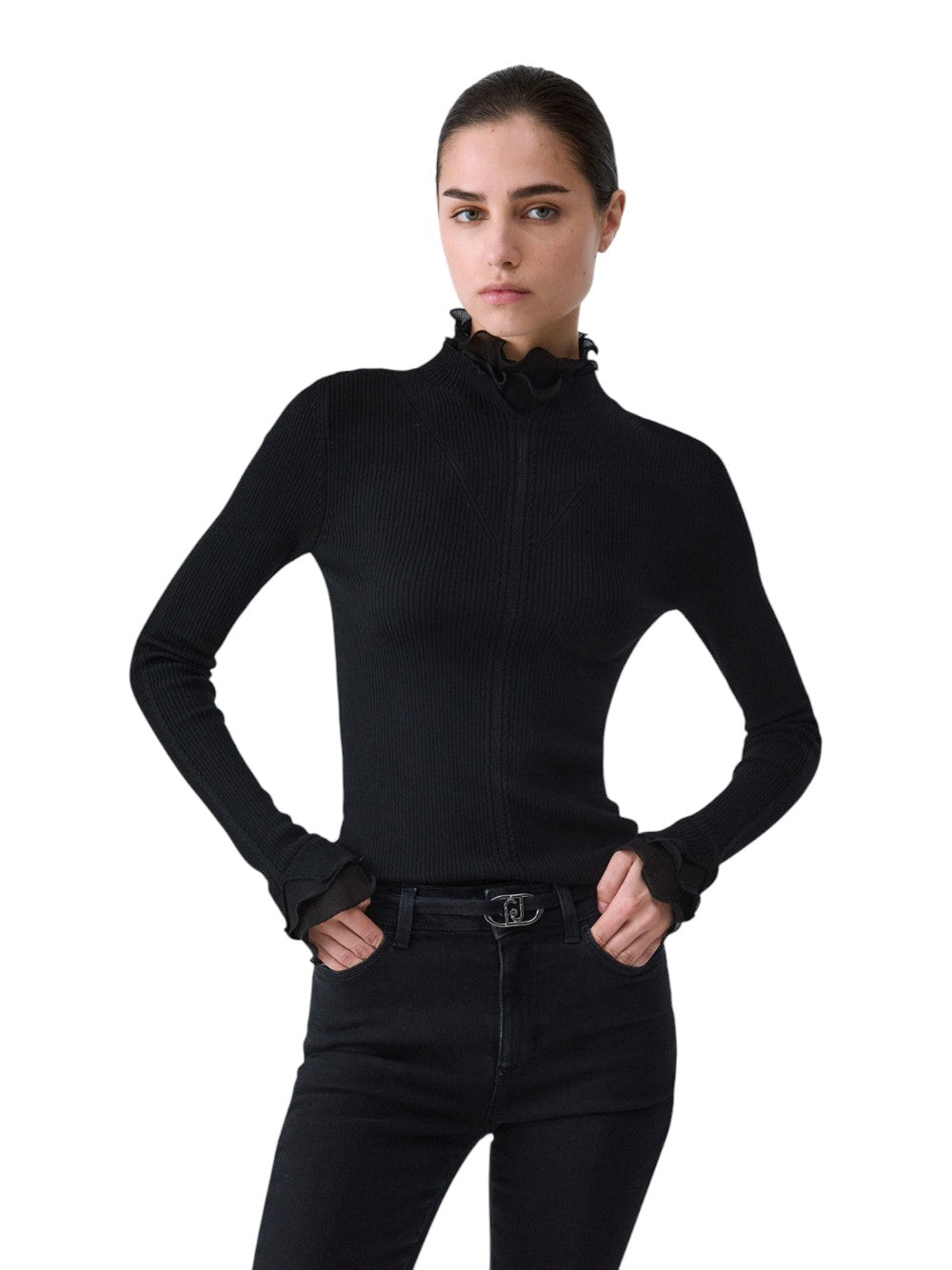 Liu Jo Maglia Donna MAGLIA CHIUSA M/L ROUCHES TESS CF6043MA82O 22222