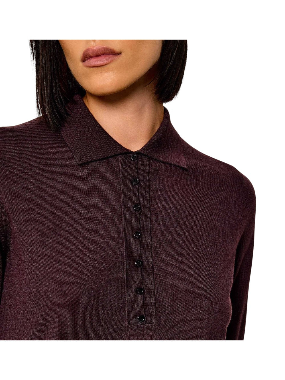 Pinko Maglia Donna VADUZ POLO FINE PURE MERINO 107249A3FY W63