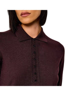 Pinko Maglia Donna VADUZ POLO FINE PURE MERINO 107249A3FY W63