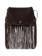 Pinko Borsa Donna Triplet Mini Fringes Suede 106665A0F6M11P