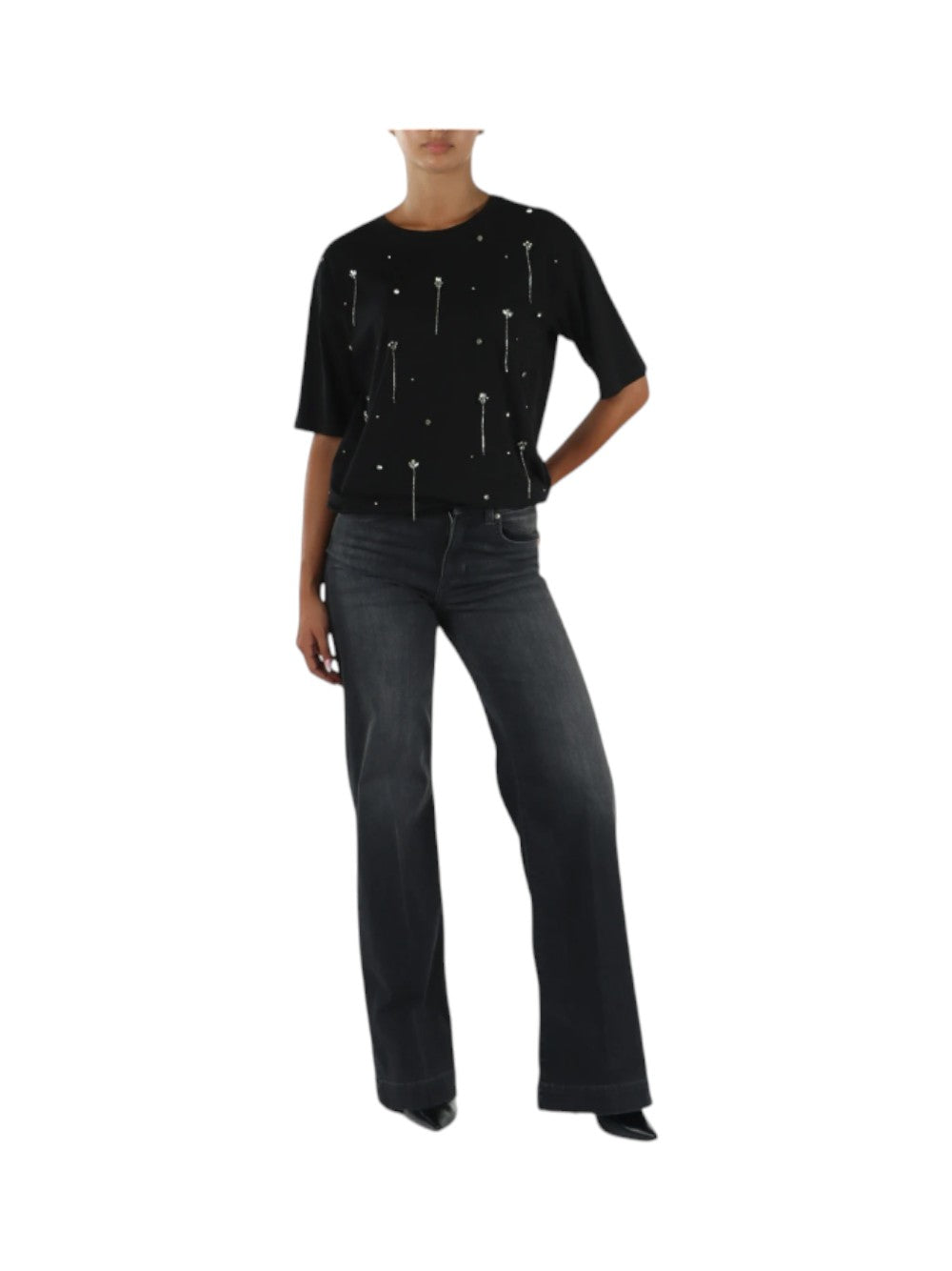 Liu Jo T-SHIRT Donna ECS T-SHIRT BOXY FIT WF6398JS904 L9531