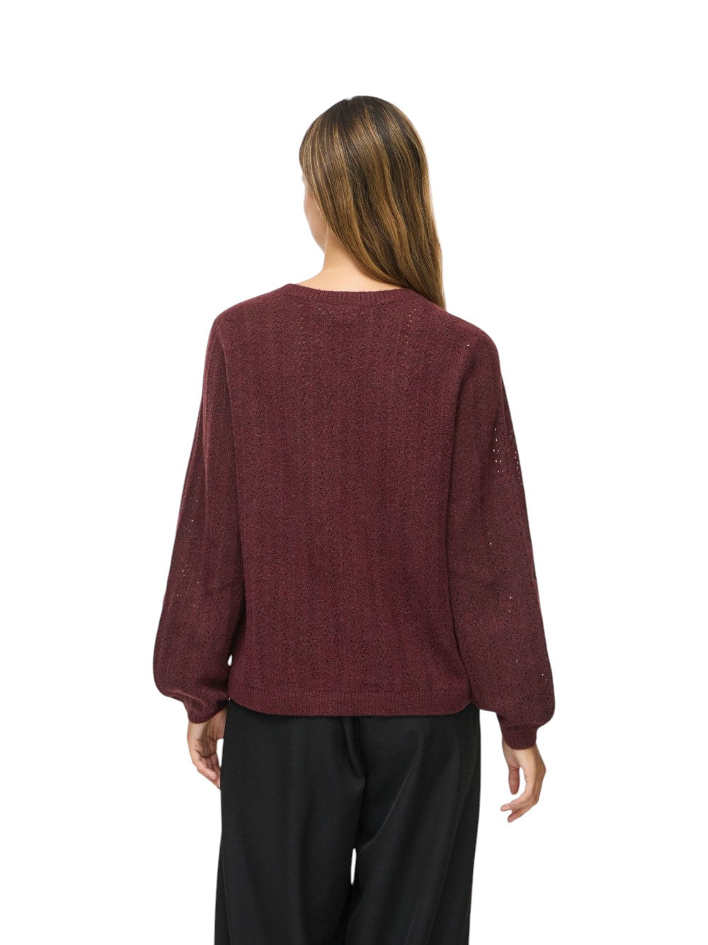VILA Maglia Donna VILIGA 14117271 19-1627 TCX