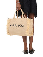 Pinko Borsa Donna Beach Shopper Rafia 106673A39YHZ3Q