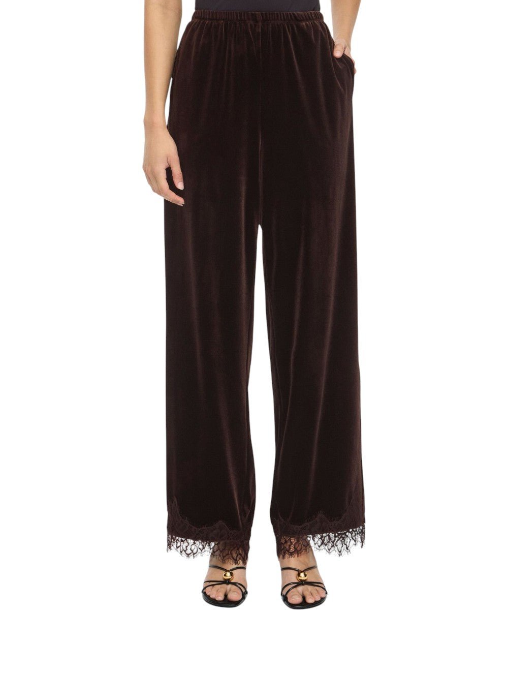 VILA Pantalone Donna VIALINDRA 14119871 19-0915 TCX