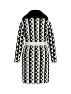 Yes London Cardigan Donna Cardigan Collo Volpe M/22VO