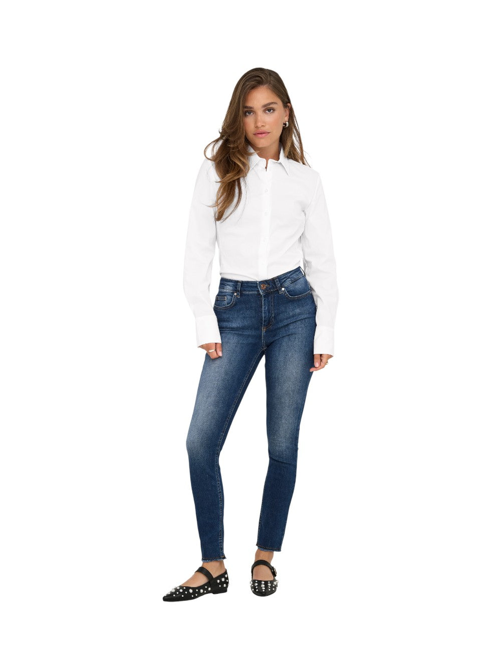 ONLY Camicia Donna ONLEBIE LS SLIM-FIT 15357905