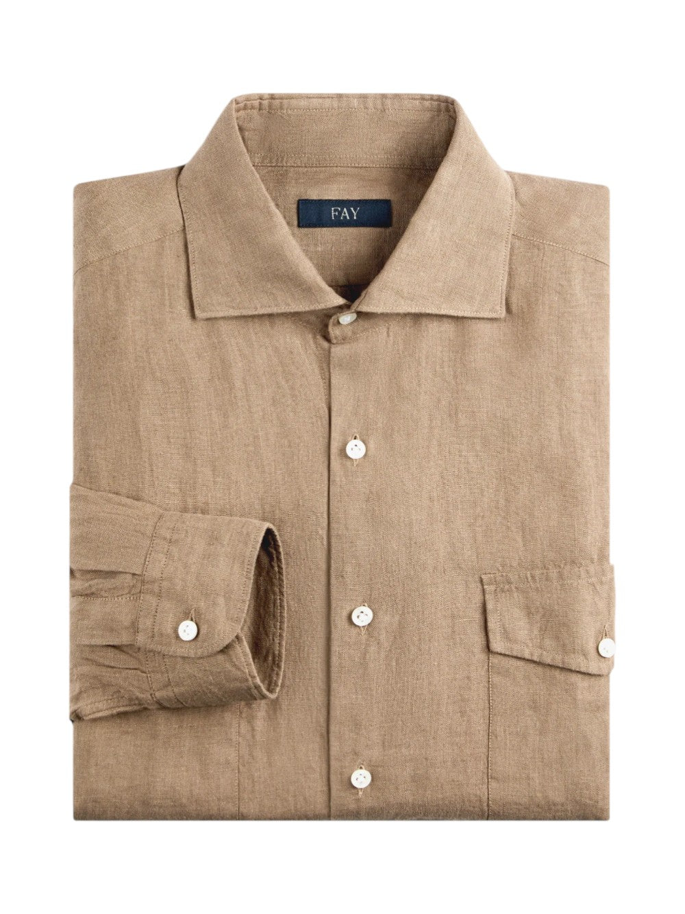 Fay Camicia Uomo COLLO FRANCESE STRETCH NCMA152262LZCGC809