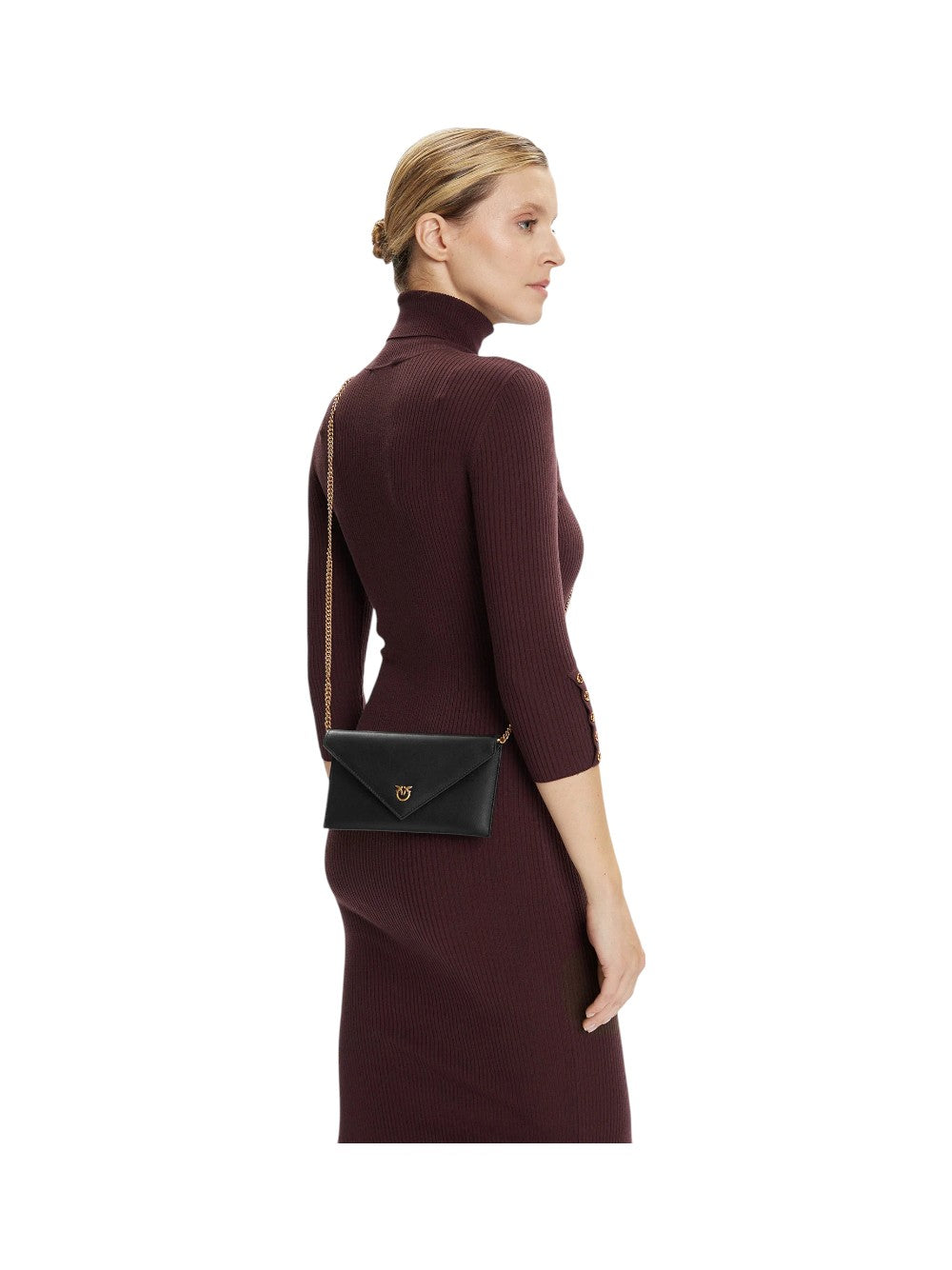 Pinko Borsa Donna FLAT PURSE MINI VITELLO SETA 105347A0F1 Z99Q