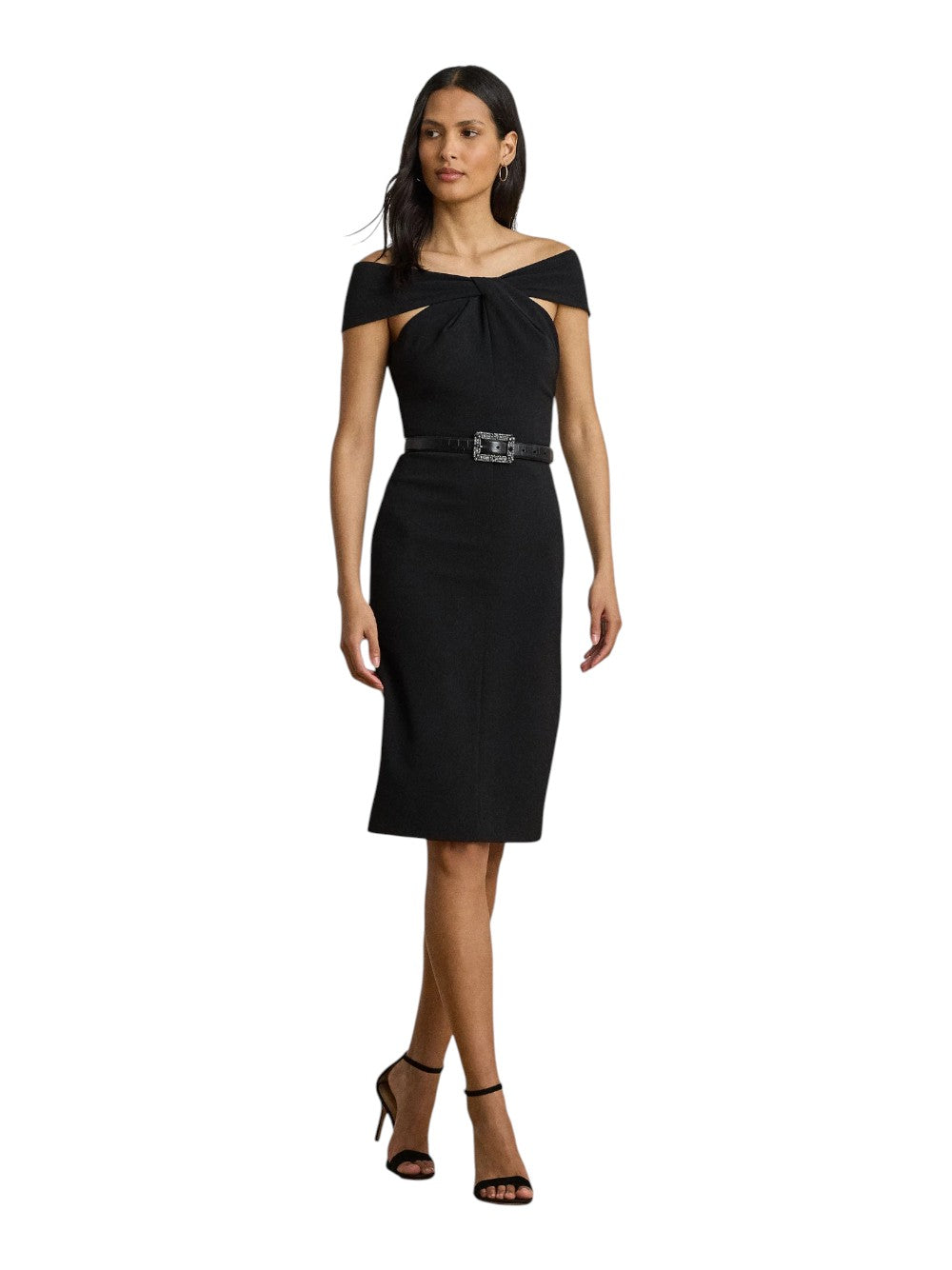 Lauren Ralph Lauren Abito Donna TAKOTA SHORT-SHORT SLEEVE-COCKTAIL DRESS 253982167001