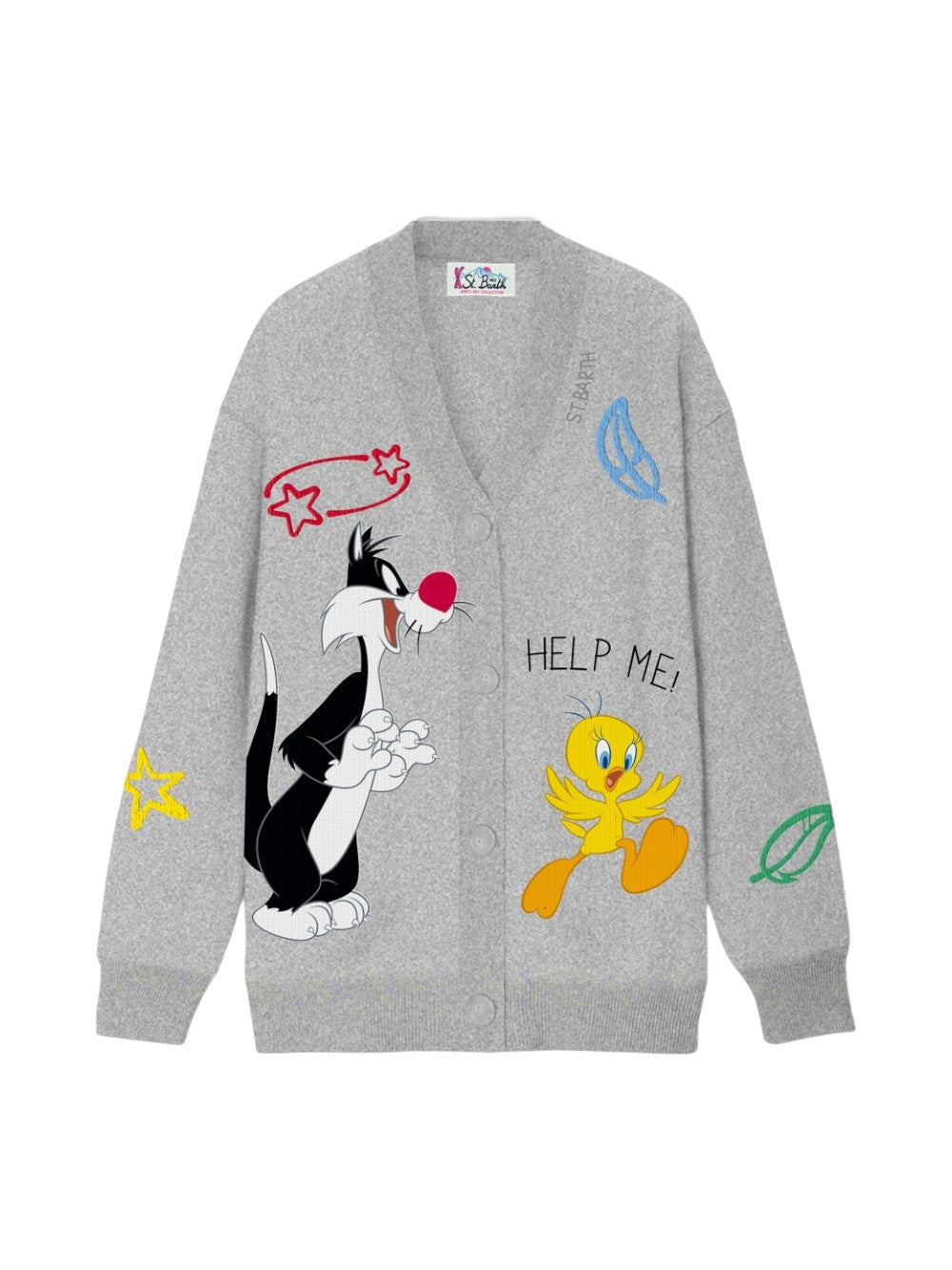 MC2 Saint Barth Cardigan Bambine e ragazze SASI JR SASI003 00444I