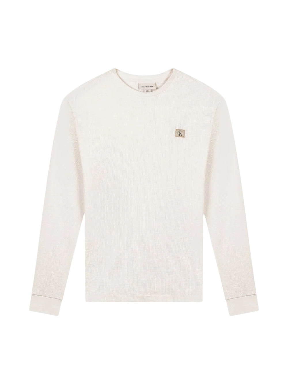 Calvin Klein Felpa Uomo WAFFLE BADGE LV040EM217