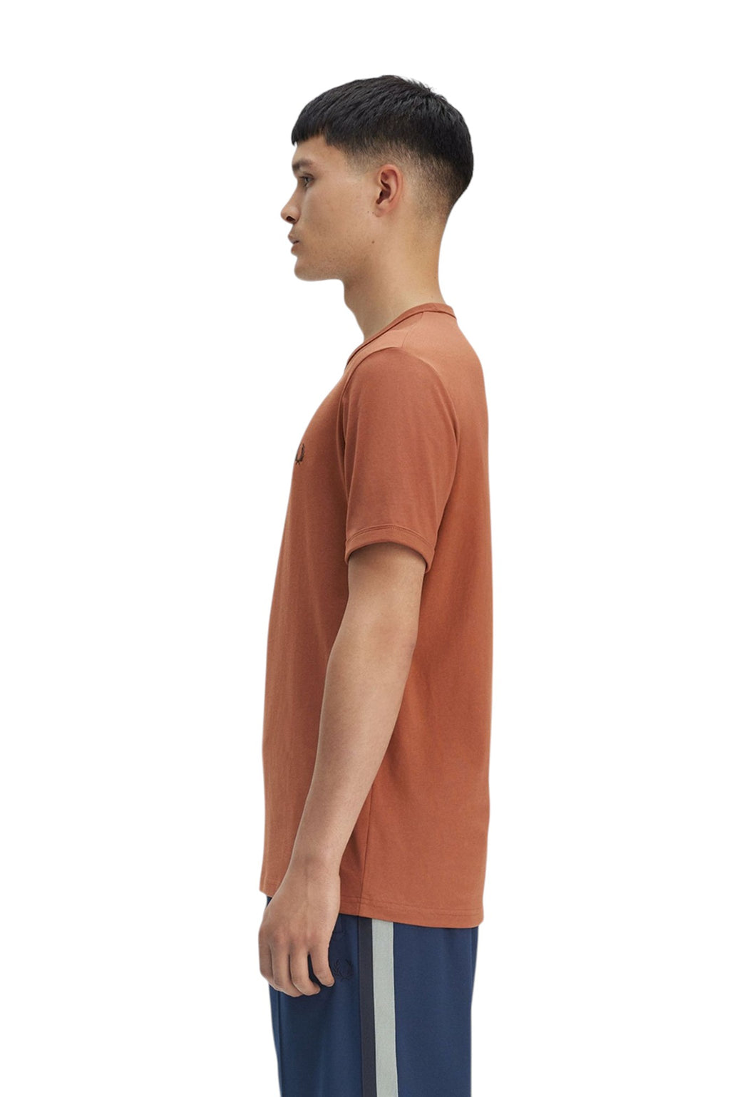 Fred Perry T-SHIRT Uomo Ringer M3519