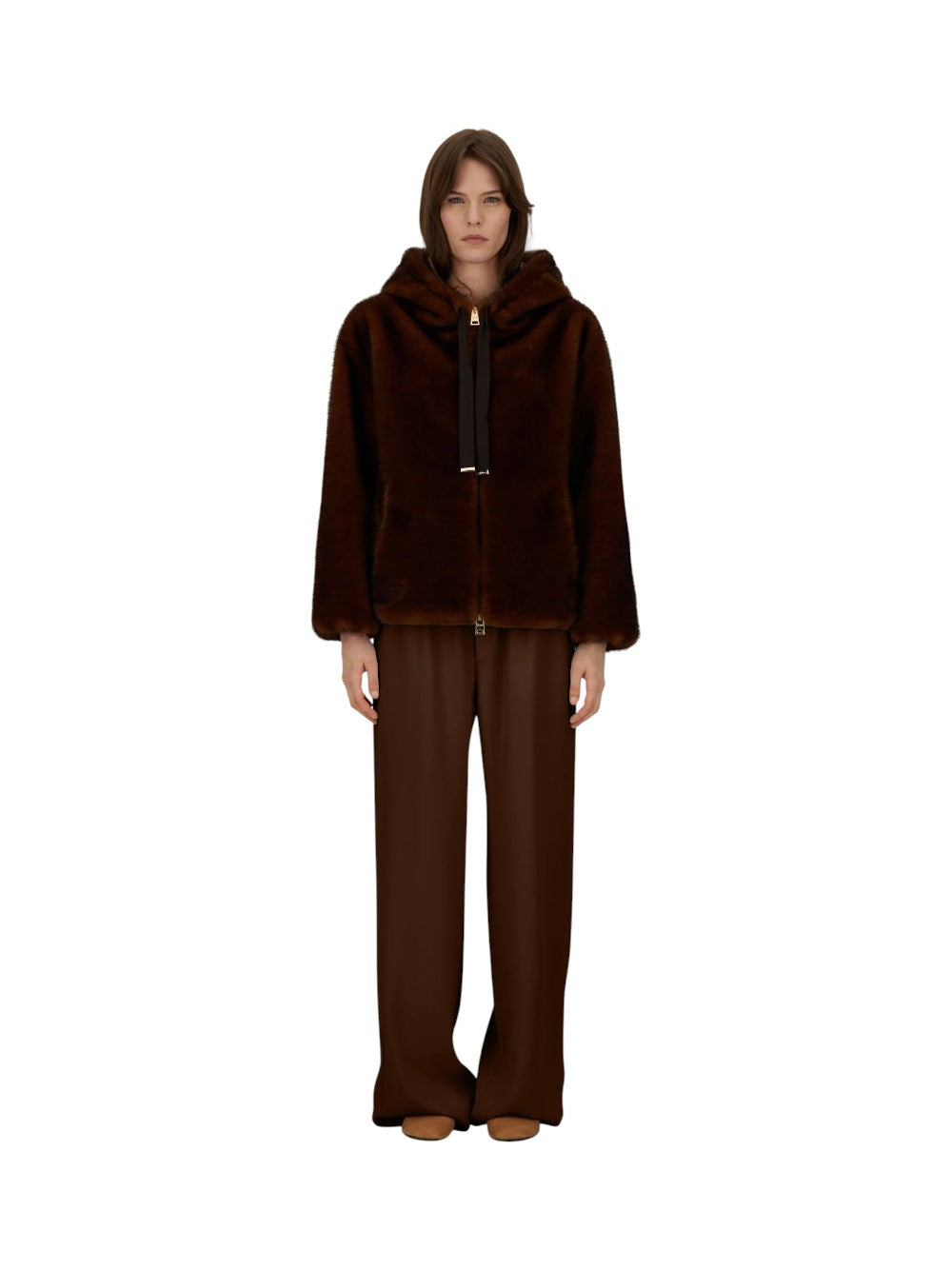 Herno Giubbino Donna BOMBER SOFT FAUX FUR GI000318D12739