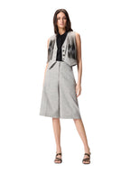 Pinko Pantalone Donna ANGERA BERMUDA FIAMMATO LINO C 106920A3ASZZ2