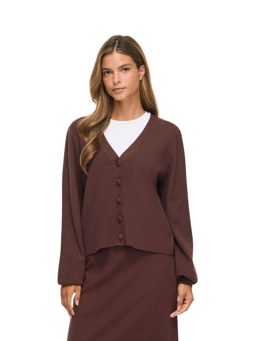 VILA Cardigan Donna VIORA 14118567 19-0915 TCX