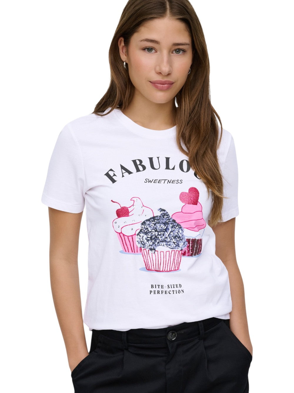 ONLY T-shirt Donna  15368885 Bf