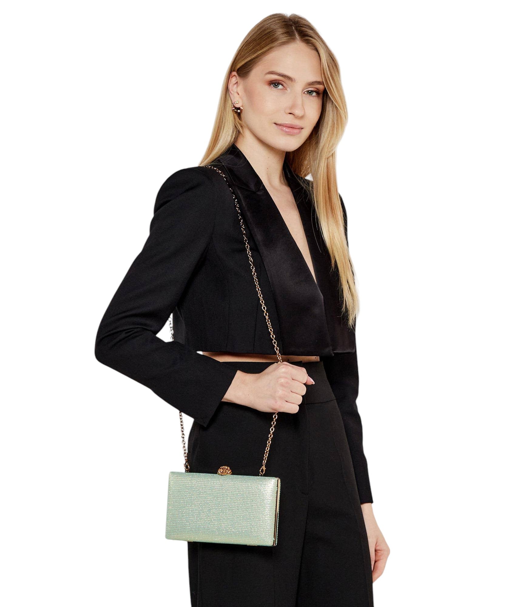 Kurt Geiger borsa Donna CRYSTAL KENSINGTON CLUTCH