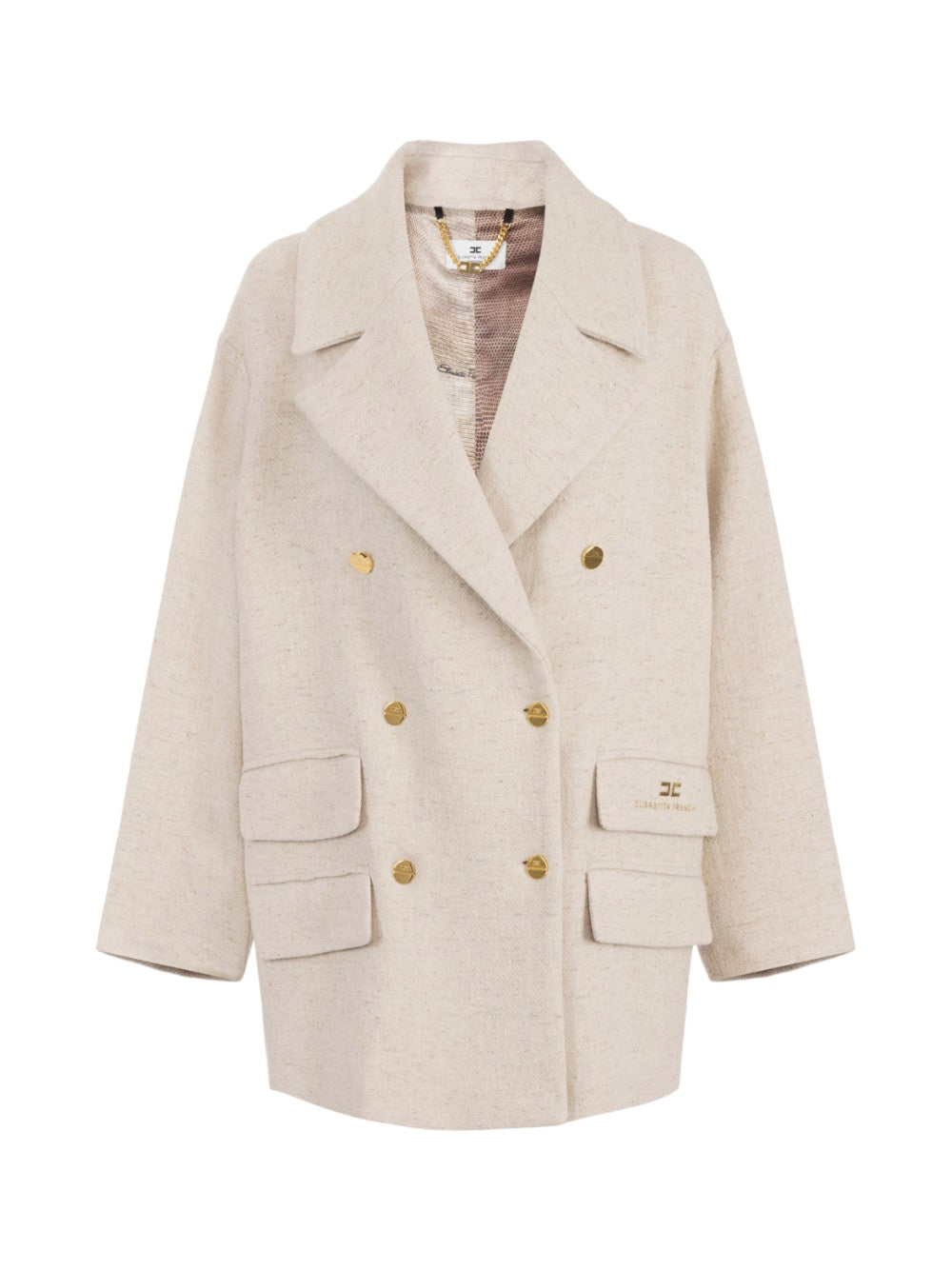 Elisabetta Franchi Cappotto Donna  CP01156E2DZ9