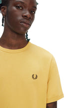 Fred Perry T-SHIRT Uomo Ringer M3519