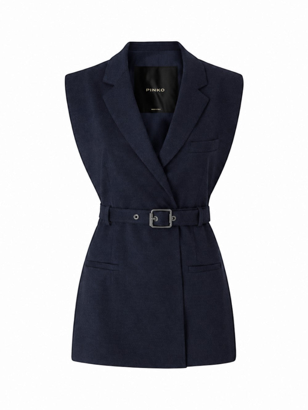 Pinko Giacca Donna NURAQUS GILET FLANELLA DI JERS 107727A3Q5 F92