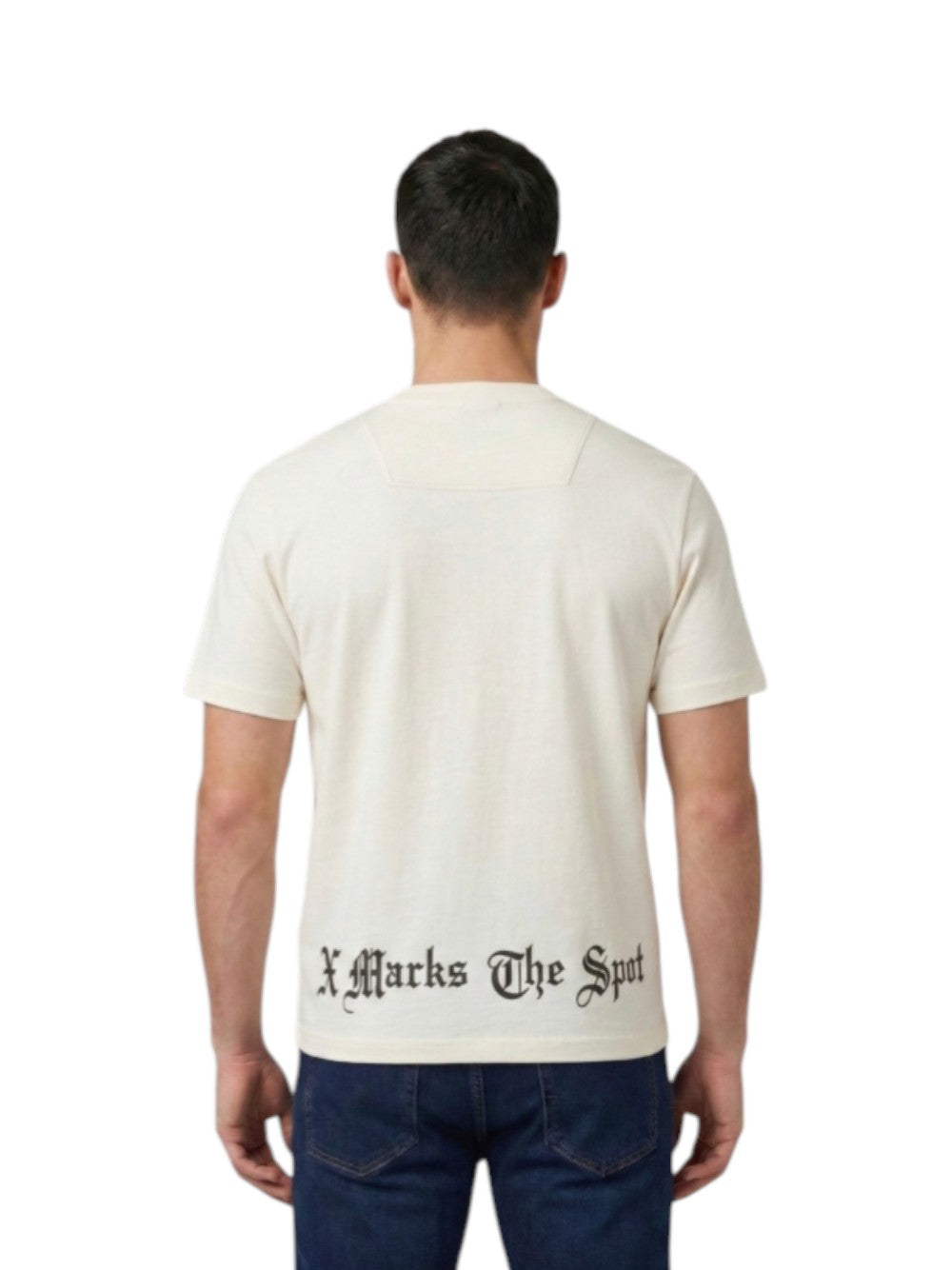 John Richmond T-SHIRT Uomo NETEH UMP26028TS OFF-WHITE