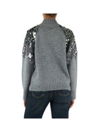 Liu Jo Maglia Donna MAGLIA CHIUSA M/L RICAMO PAILL CF6258MA63S 02050