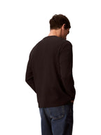 Calvin Klein Felpa Uomo WAFFLE BADGE LV040EM217