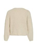 VILA Cardigan Donna VIPAZA O-NECK L/S ZIPPER KNIT CARDIGAN 14109011