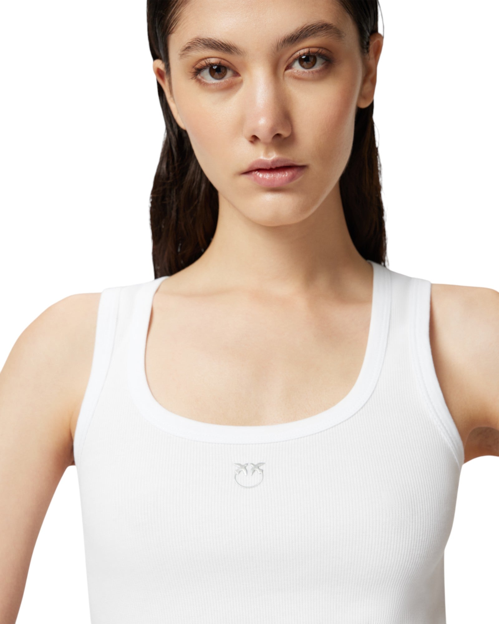 Pinko Top Donna CALCOLATORE CANOTTIERA