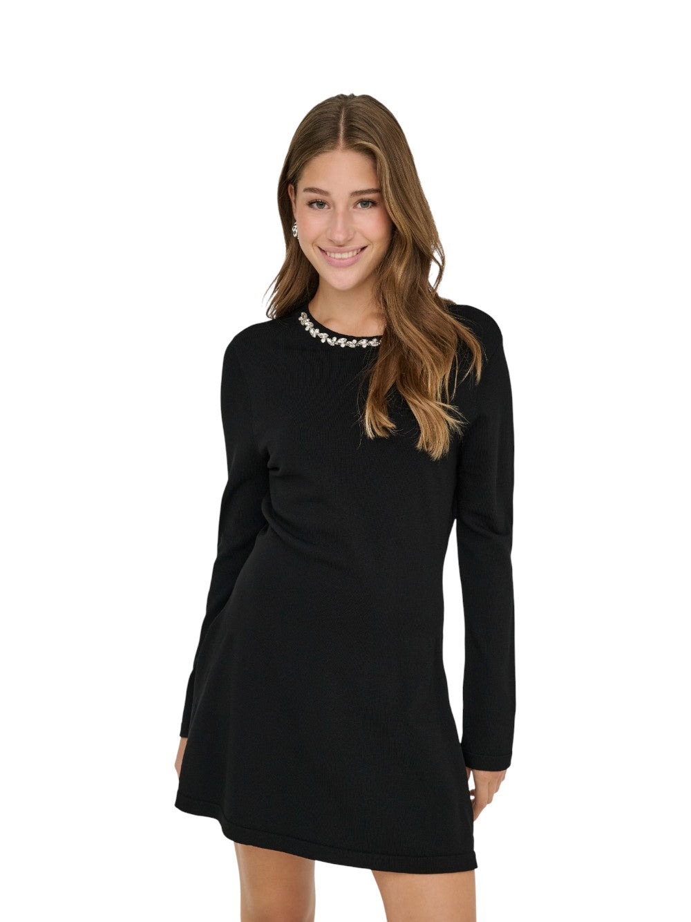 ONLY Abito Donna ONLMILLA LS BLING DRESS AT KNT 15366285